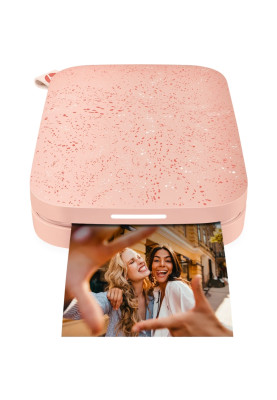 Фотодрукарка портативна HP Sprocket Pink (2"x3",313x400dpi,Zink, 64MB,Bluetooth, колір рожевий)