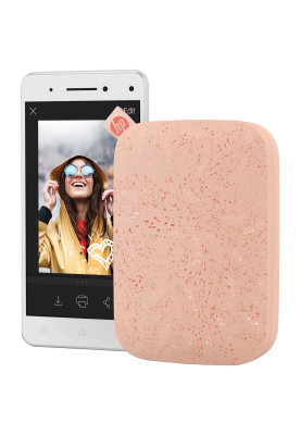 Фотодрукарка портативна HP Sprocket Pink (2"x3",313x400dpi,Zink, 64MB,Bluetooth, колір рожевий)