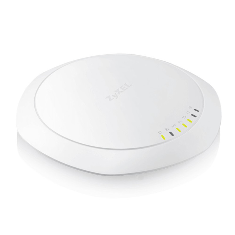 Точка доступу ZyXEL NWA1123AC PRO AC1750, 2xGE, NebulaFlex, PoE only, інжектор в комплекті