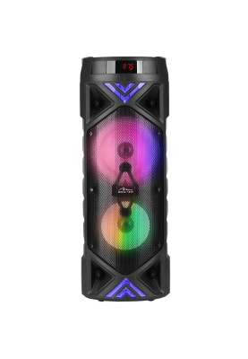Акустична система 1.0 Media-Tech 50W, Bluetooth/FM/AUX/SD/USB/КАРАОКЕ/LED чорна