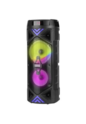 Акустична система 1.0 Media-Tech 50W, Bluetooth/FM/AUX/SD/USB/КАРАОКЕ/LED чорна