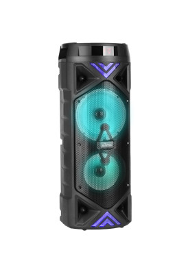 Акустична система 1.0 Media-Tech 50W, Bluetooth/FM/AUX/SD/USB/КАРАОКЕ/LED чорна