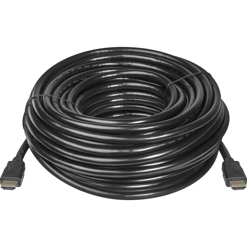 Кабель HDMI M - M,20.0 м, V2.0, Defender, чорний, HDMI-67PRO
