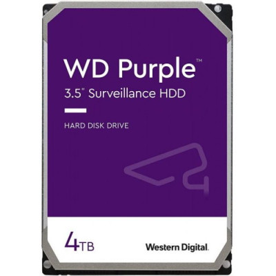 HDD 4TB, 5400rpm, WD Purple, 256M, SATA III (WD43PURZ)