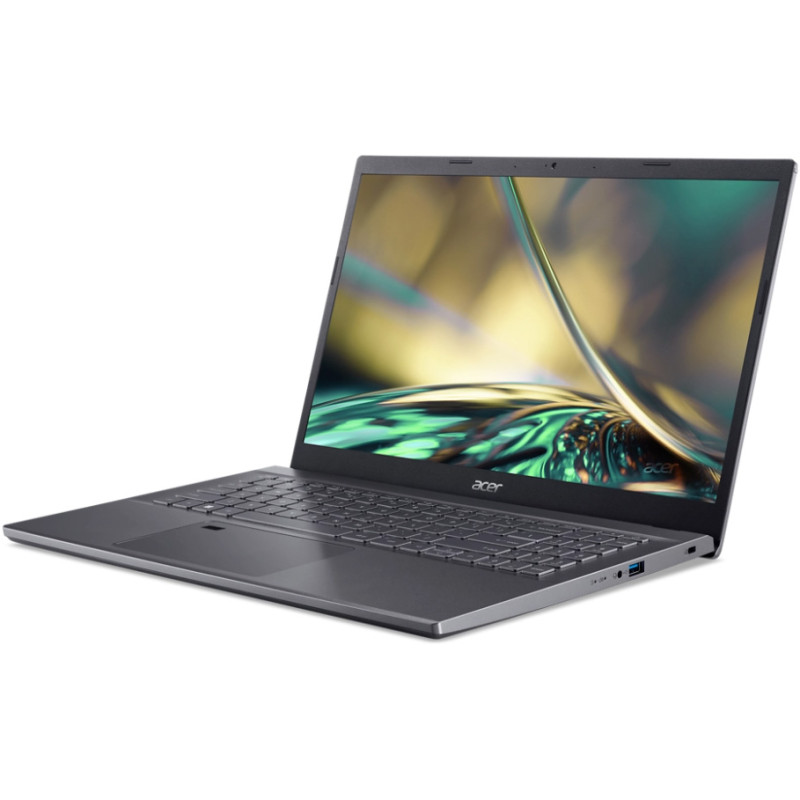 Ноутбук Acer Aspire 5 15.6"FHD IPS/i5-1240P/8/512SSD/RTX2050 4Gb/DOS/Silver (NX.K9TEU.006)
