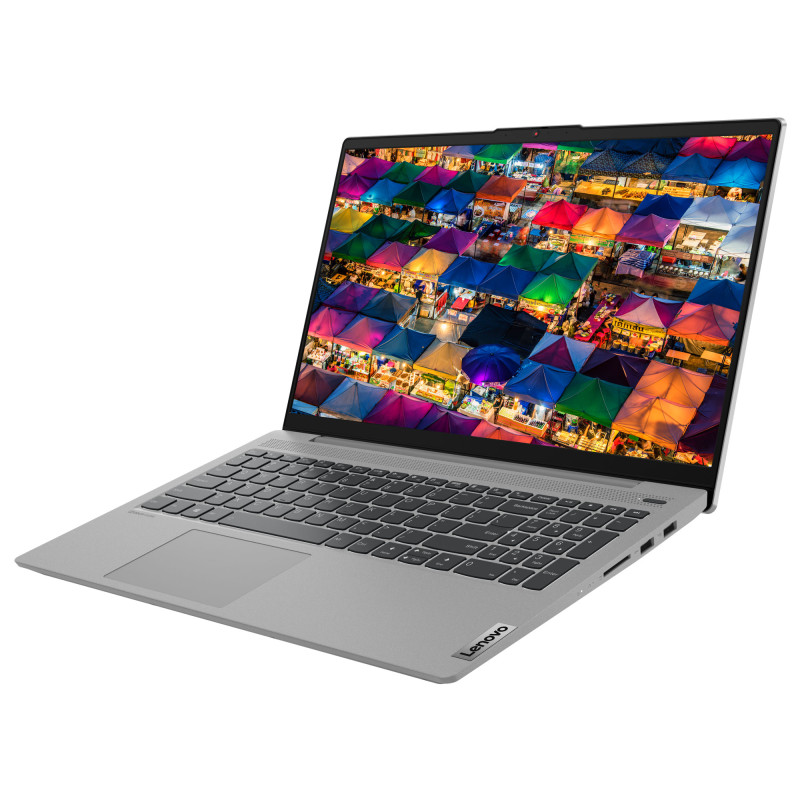 Ноутбук Lenovo Ideapad 5 15.6"FHD IPS/i5-1155G7/8/512SSD/Int/DOS/Grey (англ.клав)