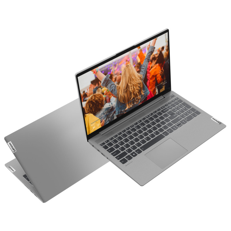 Ноутбук Lenovo Ideapad 5 15.6"FHD IPS/i5-1155G7/8/512SSD/Int/DOS/Grey (англ.клав)