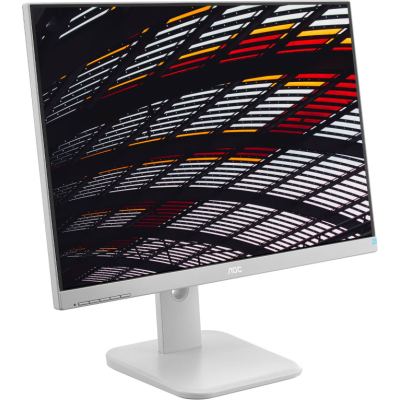 TFT 27" AOC 27P1/GR IPS, D-SUB, DVI, HDMI, DP, USB 3.0, колонки, сірий