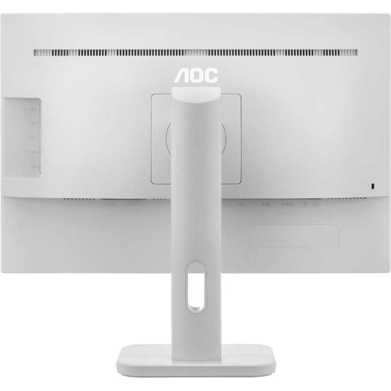TFT 27" AOC 27P1/GR IPS, D-SUB, DVI, HDMI, DP, USB 3.0, колонки, сірий