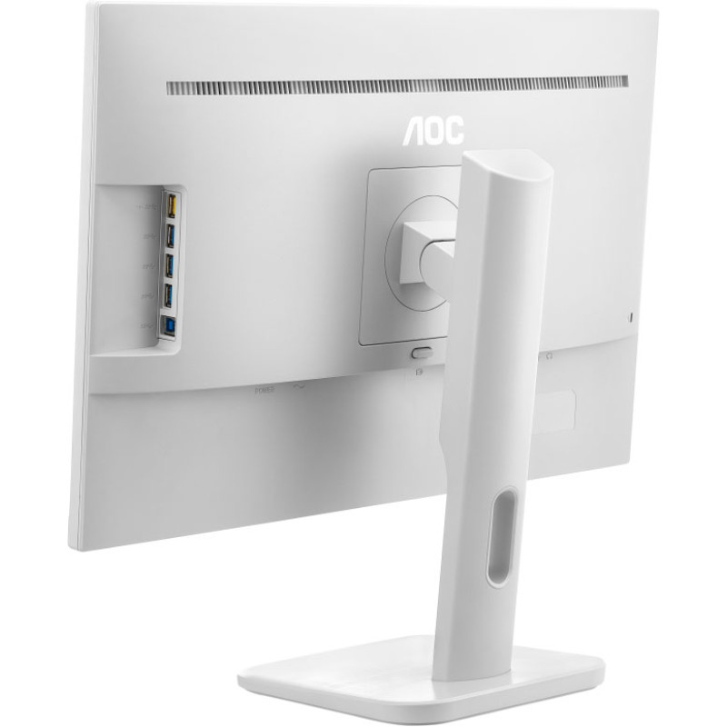 TFT 27" AOC 27P1/GR IPS, D-SUB, DVI, HDMI, DP, USB 3.0, колонки, сірий