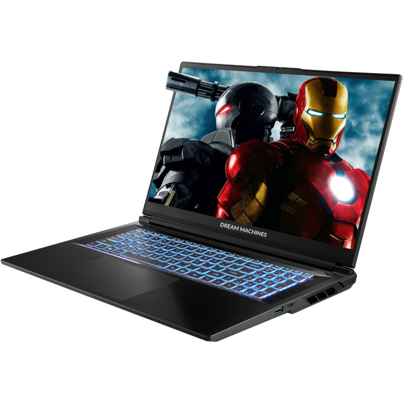 Ноутбук Dream Machines RG5060-17UA35 17.3” QHD 165Hz, 300n/i9-14900HX/32 GB/SSD 1TB/RTX5060/GLAN/DOS (RG5060-17UA35)