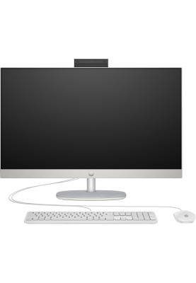 Моноблок 27" HP 27-cr0068ua AiO i3-1315U/16Gb/SSD512Gb/WiFi/Cam/K&M/DOS/Shell White