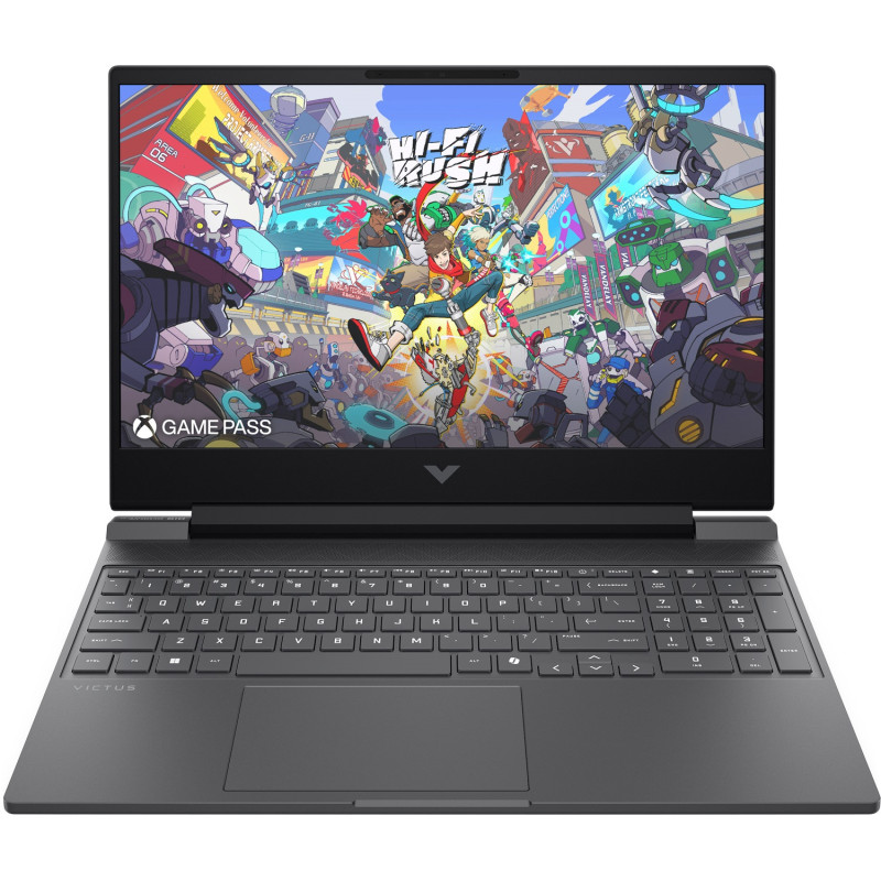 Ноутбук HP Victus 15-fb3075ua 15.6" FHD IPS,300n/Ryzen 7-7445HS (4.7)/16Gb/SSD512Gb/RTX 4050,6GB/DOS/Сірий (C9RZ2EA)