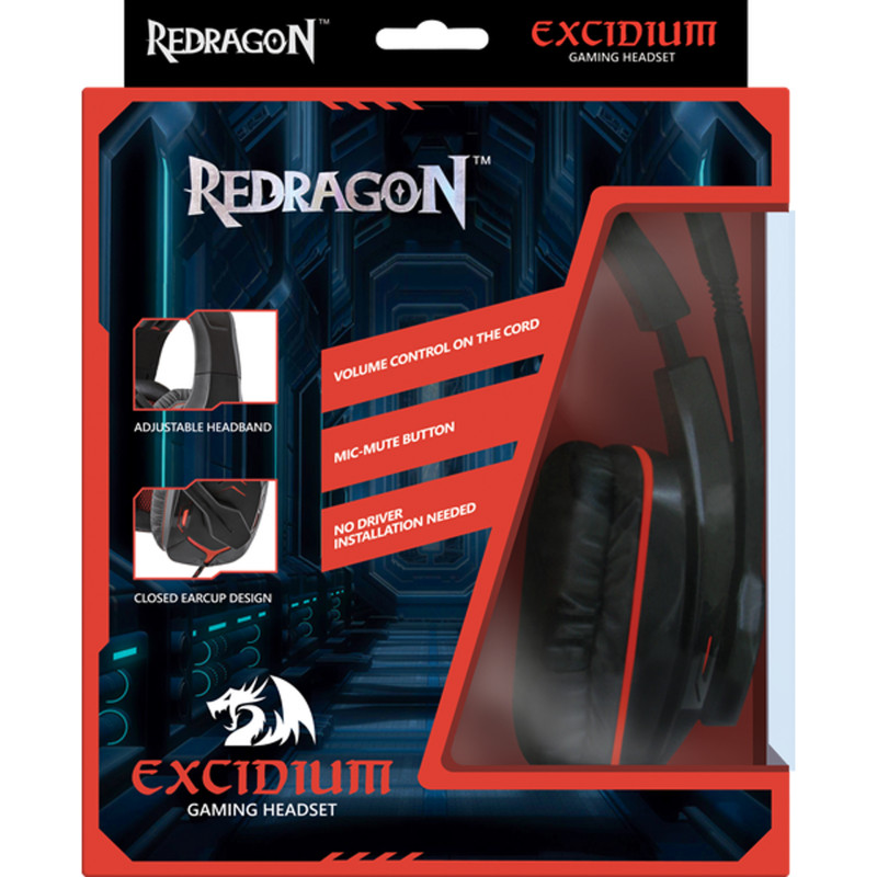 Навушники з мікрофоном Redragon Excidium