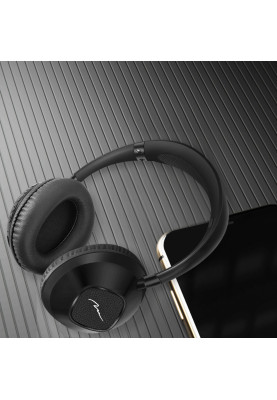 Гарнітура Media-Tech SONIQUE DS-2 Bluetooth+3,5мм, Li-Pol, Black