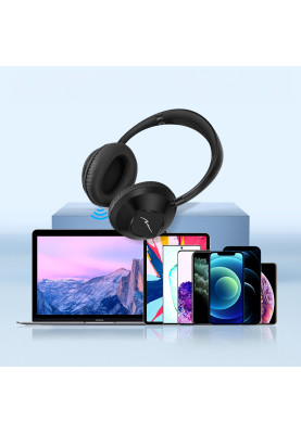 Гарнітура Media-Tech SONIQUE DS-2 Bluetooth+3,5мм, Li-Pol, Black