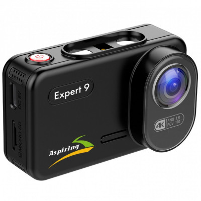 Відеореєстратор Aspiring Expert 9 Speedcam, WI-FI/GPS/2K/2 camers