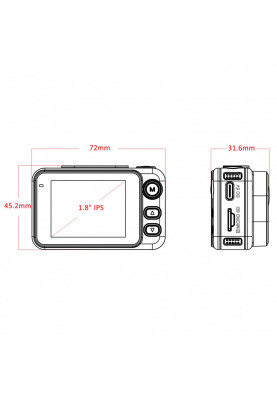 Відеореєстратор Aspiring Expert 9 Speedcam, WI-FI, GPS, 2K, 2 camers