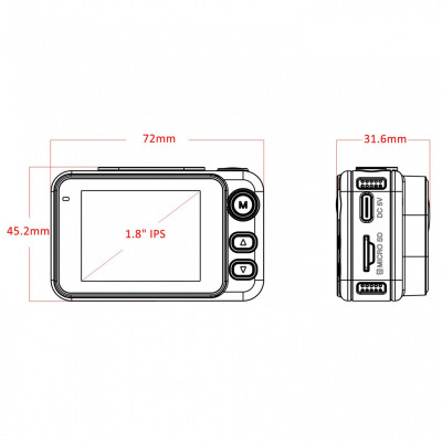 Відеореєстратор Aspiring Expert 9 Speedcam, WI-FI/GPS/2K/2 camers