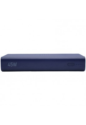 УМБ Ugreen 45W PD 20000mAh Dual Type-C+USB-A Синій + кабель Type-C 0.5m + чохол (PB165)