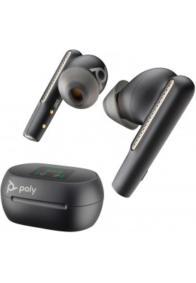 Навушники з мікрофоном Poly TWS Voyager Free 60+ Earbuds + BT700A + TSCHC Black