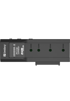 Док-станція USB3.2 Type-C -->SSD M2/NVMe, SATA Cloner & Dock Sandberg