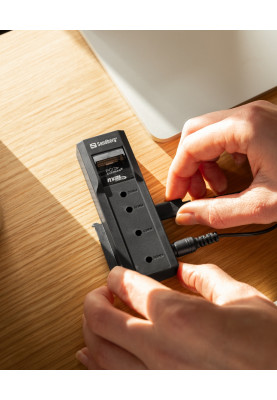Док-станція USB3.2 Type-C -->SSD M2/NVMe, SATA Cloner & Dock Sandberg