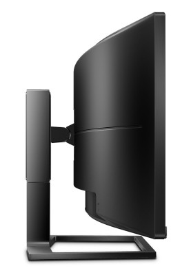 TFT 48.8" Philips 498P9, VA, 5120 x 1440, HDMI 2.0 x 2, DP, USB, колонки, чорний