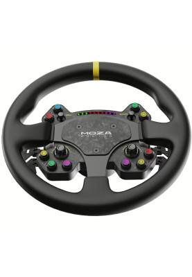 Кермо MOZA Racing RS V2 Steering for PC, 33cм., 10кн., RGB