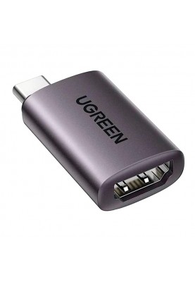 Перехідник USB 2.0 Type-C --> HDMI F UGREEN (US320) Косм Сірий