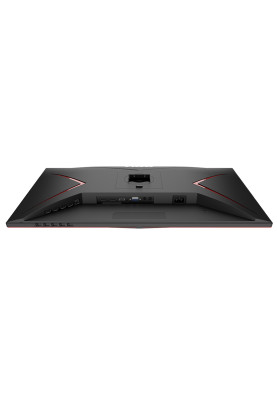 Монітор TFT 23.8" AOC 24G2SU/BK, VA, 165Hz, D-Sub, 2xHDMI, DP, USB-hub, HAS, Pivot, колонки, чорний з червоним