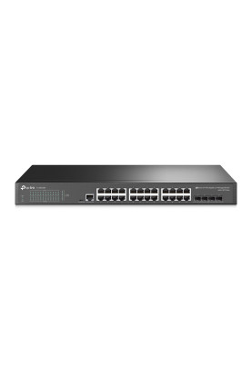 Комутатор TP-Link TL-SG3428 24xGE 4xGE SFP L2 JetStream 19" 1U