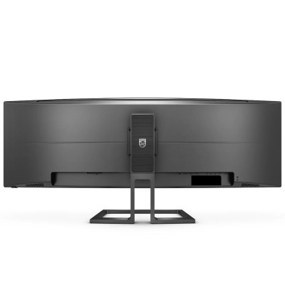 TFT 48.8" Philips 498P9Z, VA, 5120 x 1440, HDMI 2.0 x 3, DP, USB 3.2 x 2, HAS, колонки, чорний