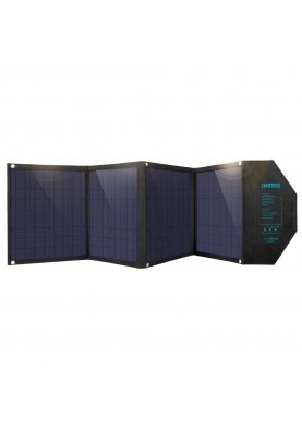Сонячна панель для УМБ Choetech 80W (158x41см) DC80W, 5V/2.4A USB + 5V/2.4A QC3.0 + USB-C PD3.0(30W)