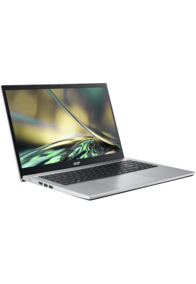 Ноутбук Acer Aspire 3 15.6"FHD IPS/i5-1235U/16/512SSD/Int/DOS/Pure Silver (NX.K6SEU.00M)