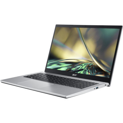 Ноутбук Acer Aspire 3 15.6`FHD IPS/i5-1235U/16/512SSD/Int/DOS/Pure Silver (NX.K6SEU.00M)