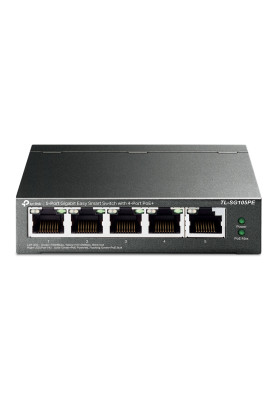 Комутатор TP-Link TL-SG105PE, 5 x 10/100/1000 RJ45, керований