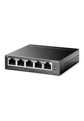 Комутатор TP-Link TL-SG105PE, 5 x 10/100/1000 RJ45, керований