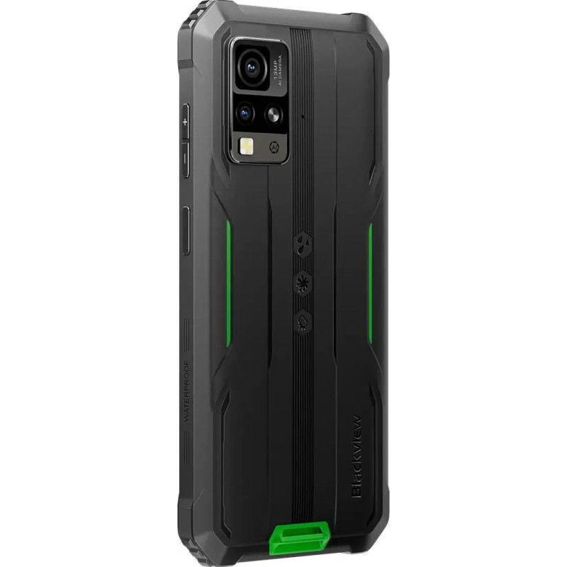 Смартфон Blackview BV4800 Pro 6.56" HD+ /4GB/128GB/ T606 / 5180mAh / 13+5Мп / NFC /IP69K/ Green