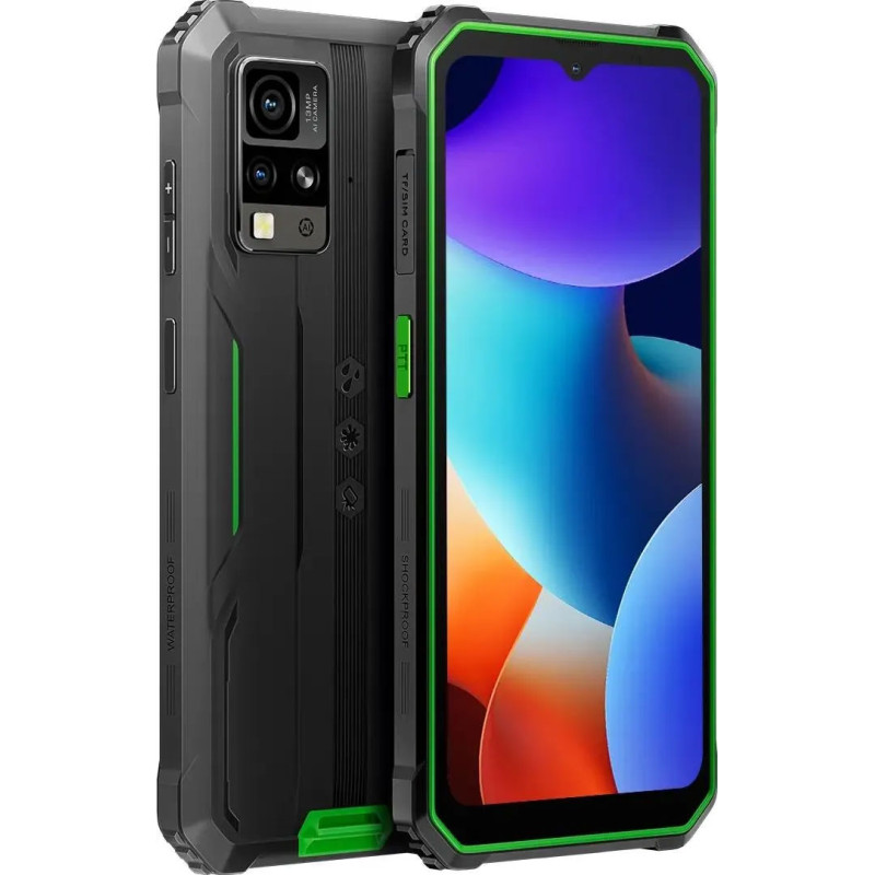 Смартфон Blackview BV4800 Pro 6.56" HD+ /4GB/128GB/ T606 / 5180mAh / 16+8Мп / NFC /IP69K/ Green