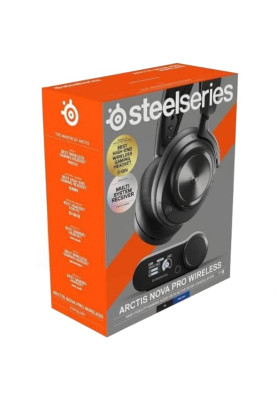 Ігрова гарнітура SteelSeries Arctis Nova Pro Wireless Black PC/PS/SW/MAC/MOB