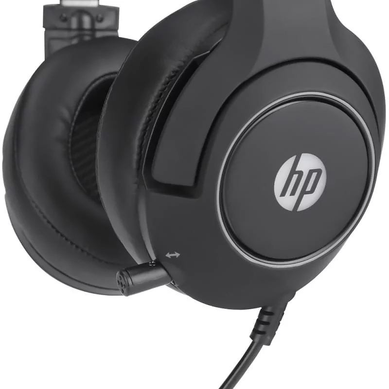 Навушники з мікрофоном HP DHE-8003 Gaming, 7.1 Sound, RGB USB Black