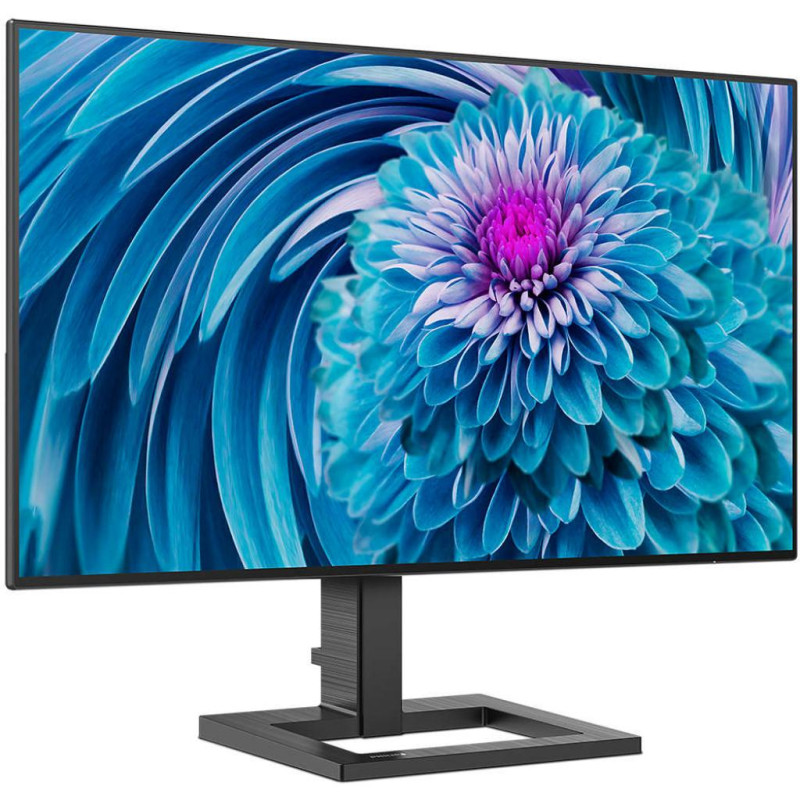 TFT 27" Philips 275E2FAE, IPS, QHD, 75Hz, HDMI, DP, колонки, чорний