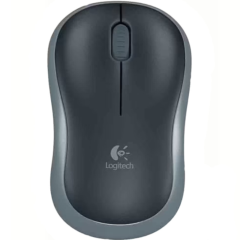 Мишка Logitech M185 бездротова, сіра
