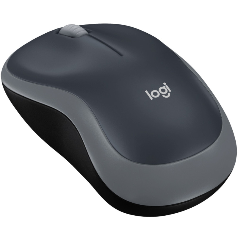 Мишка Logitech M185 бездротова, сіра
