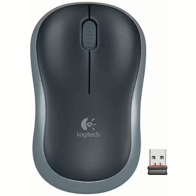 Ведмедик Logitech M185 бездротовий, сіра