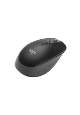 Мишка Logitech M190 бездротова, Full size, Charcoal