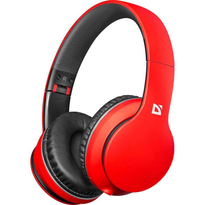 Навушники з мікрофоном Defender FreeMotion B580 Bluetooth, червоні
