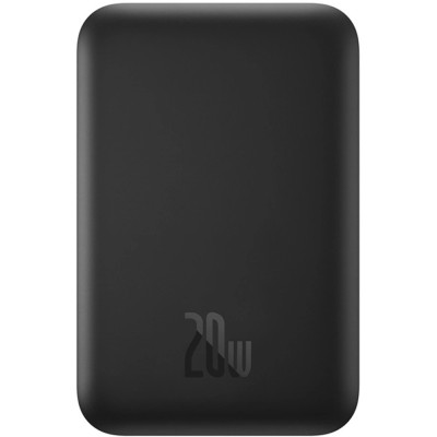УМБ Baseus Magnetic Wireless 6000mAh Mini Air 20W PD,QC, USB-C In/Out, Qi-15W Black