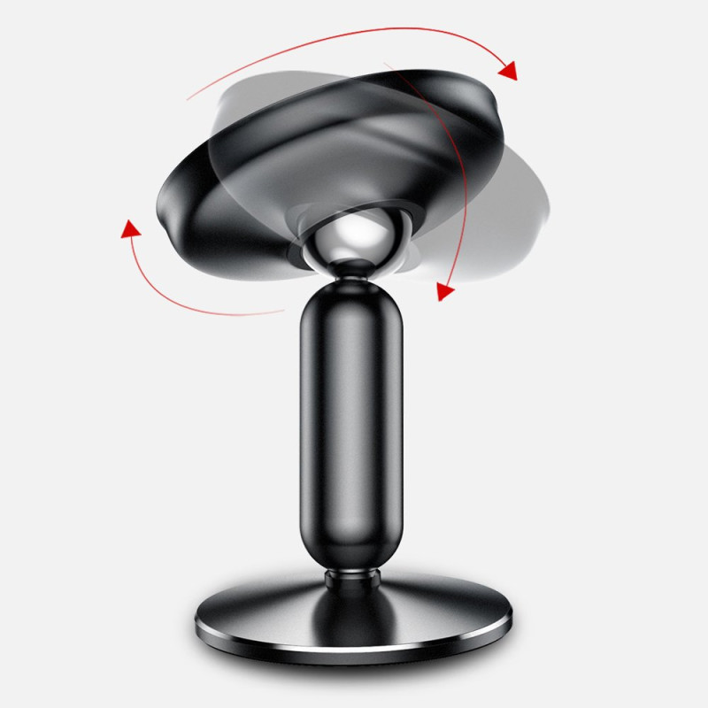 Автомобільне кріплення для смартфона Magnetic Bullet An on-board (Клейка стрічка) Baseus Чорне